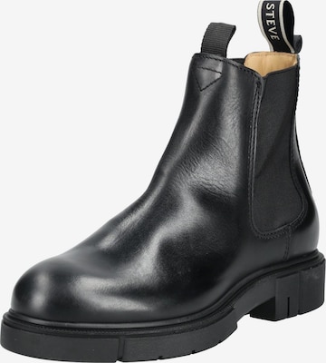 Chelsea Boots Sneaky Steve en noir : devant