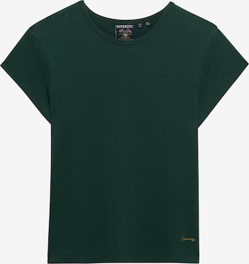 Superdry & Co Shirt 'Athletic Essential' in Groen: voorkant