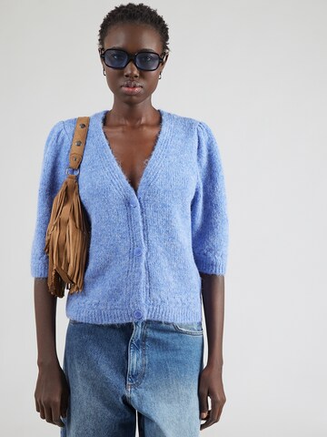 Cardigan 'ONLSTARLA' ONLY en bleu : devant