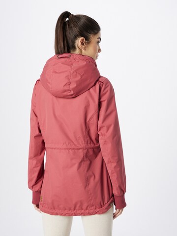 Ragwear Prehodna jakna 'DANKA' | rdeča barva