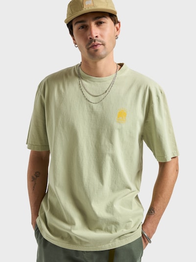 Trendsplant Μπλούζα φούτερ ' COLOR BLOCK ' σε L σε ανοικτό πράσινο, Άποψη προϊόντος