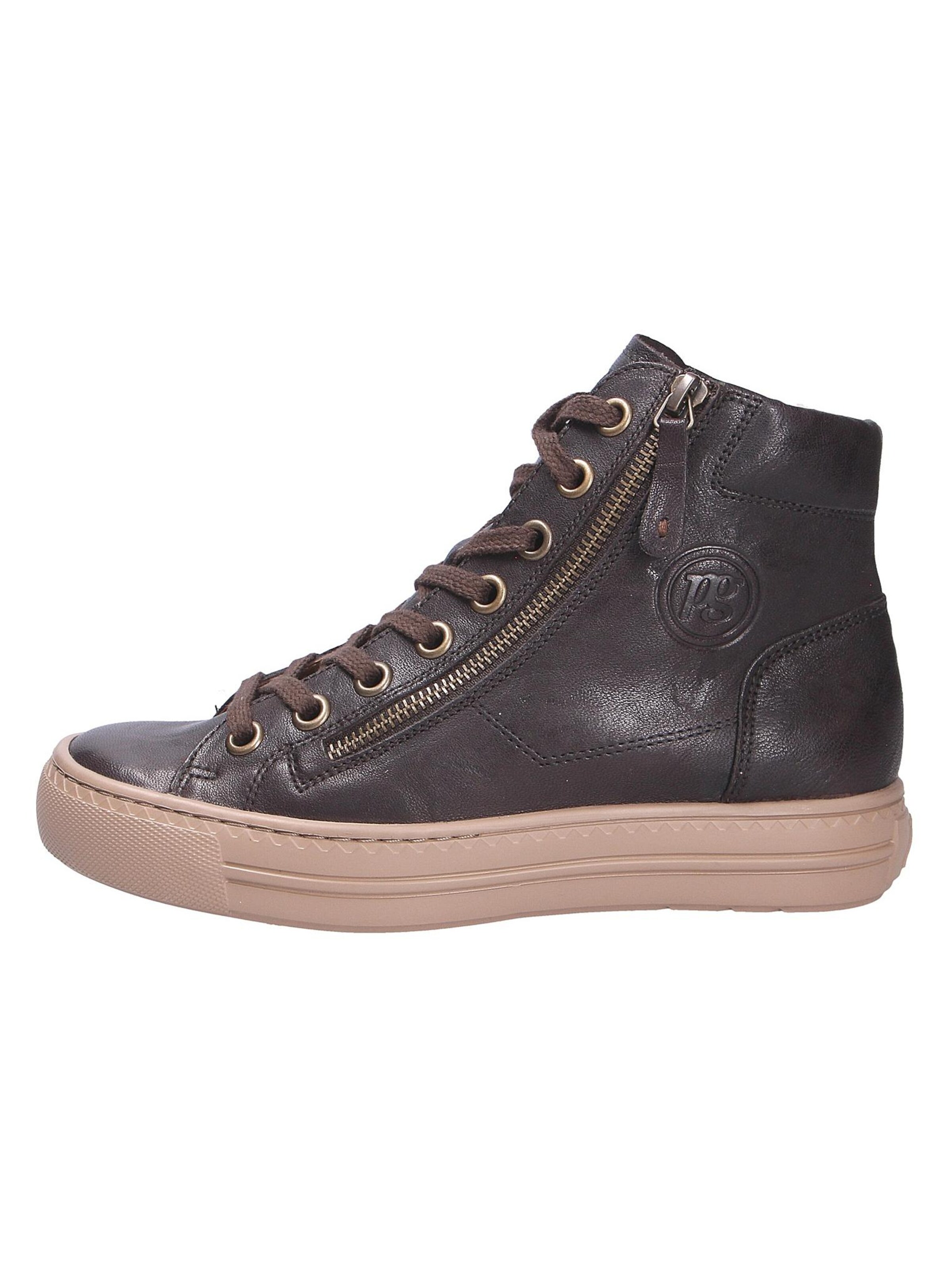 Paul Green High-Top Sneakers in Brown