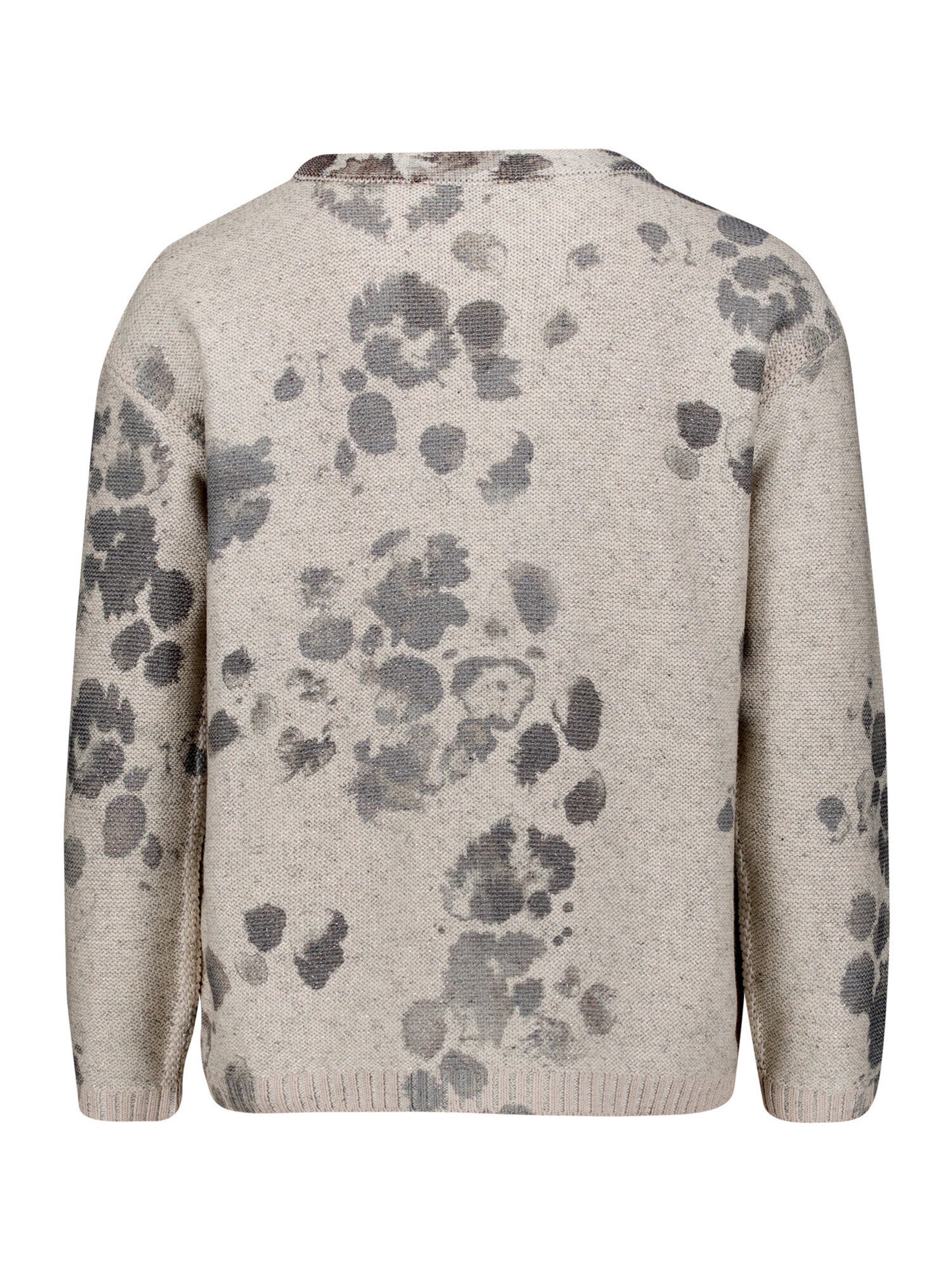 Betty Barclay Strickpullover mit Lurexfaden in Beige