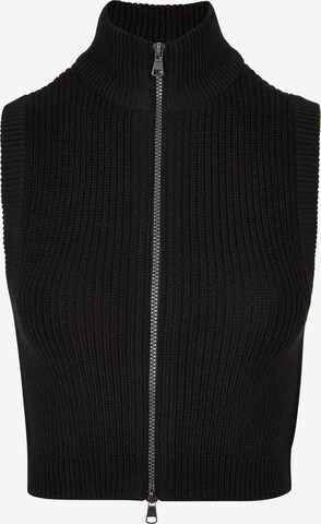 Urban Classics Bodywarmer in Zwart: voorkant