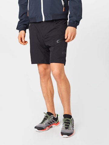 ENDURANCE Regular Workout Pants 'Jamal' in Black: front