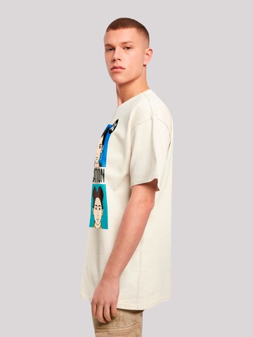 T-Shirt 'Sex Education Teen Illustrated Netflix TV Series' F4NT4STIC en beige