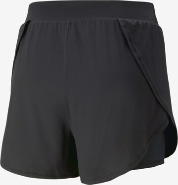PUMAregular Sportske hlače 'STUDIO FLOW' - crna boja