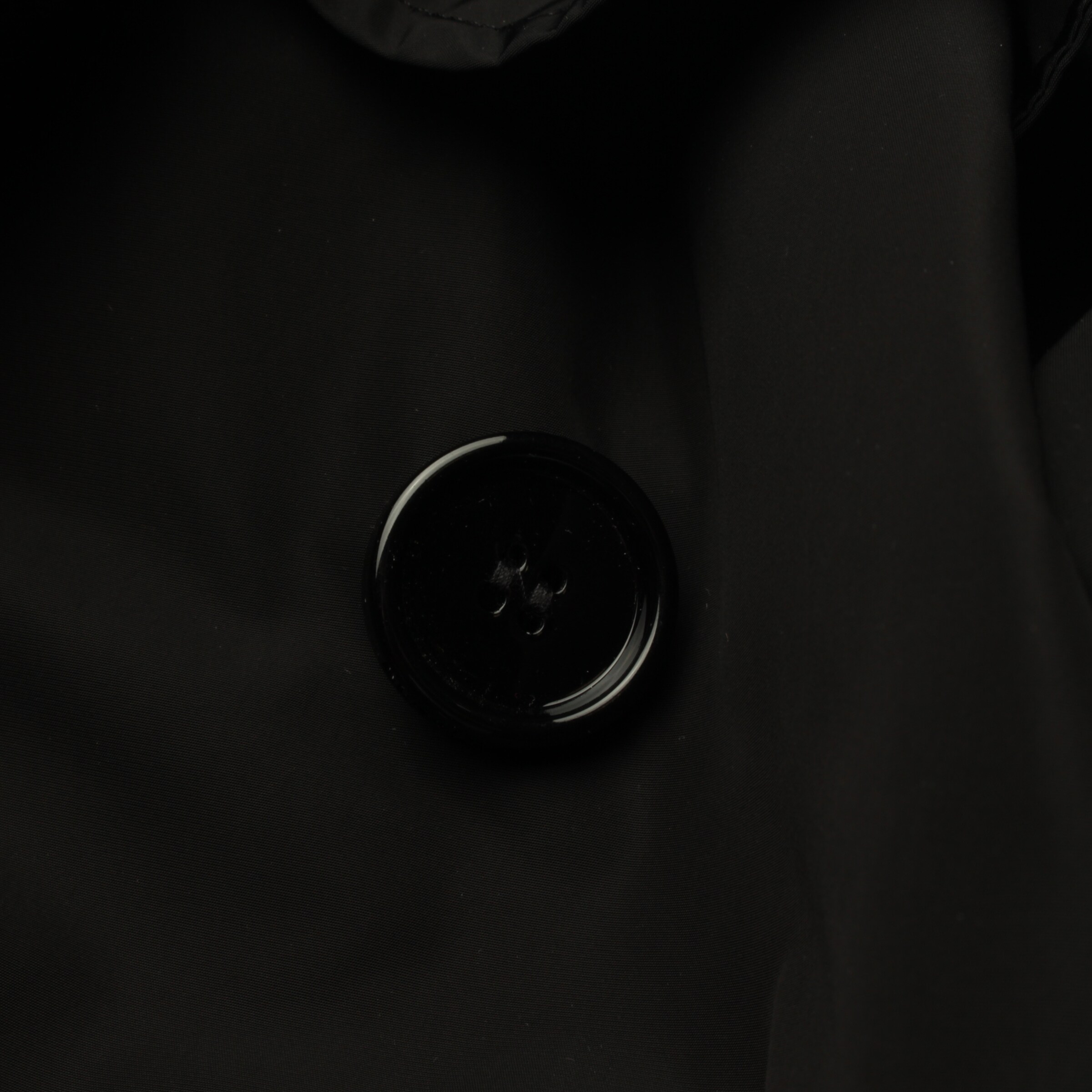 BURBERRY Sommerjacke XL in Schwarz