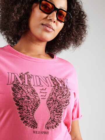 ONLY Carmakoma Shirt 'CARMIKO' in Pink