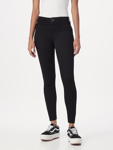 River Island Skinny Jeans 'MOLLY' i svart: forside