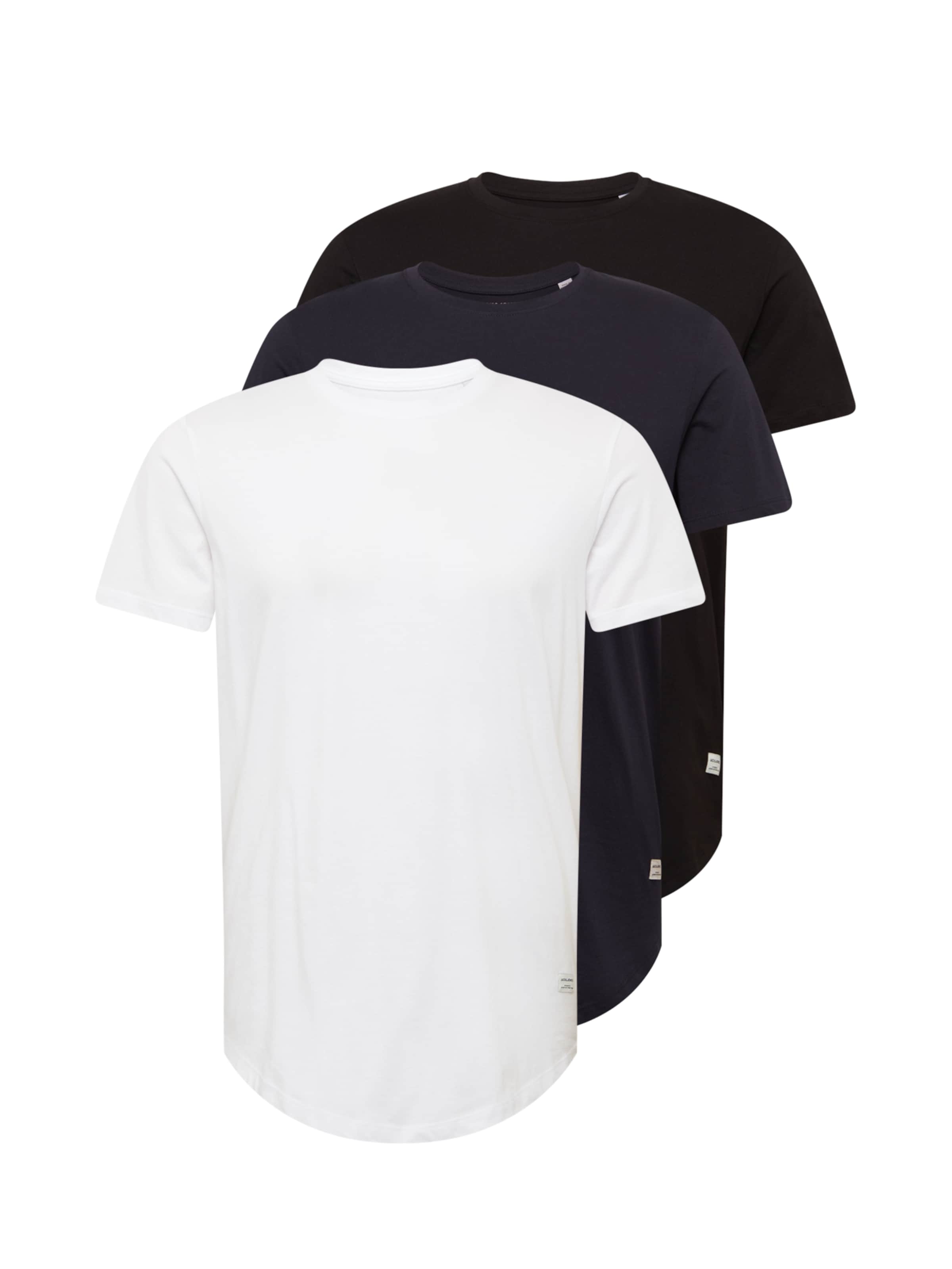 JACK & JONES T-shirt 'Noa' i blå: framsida