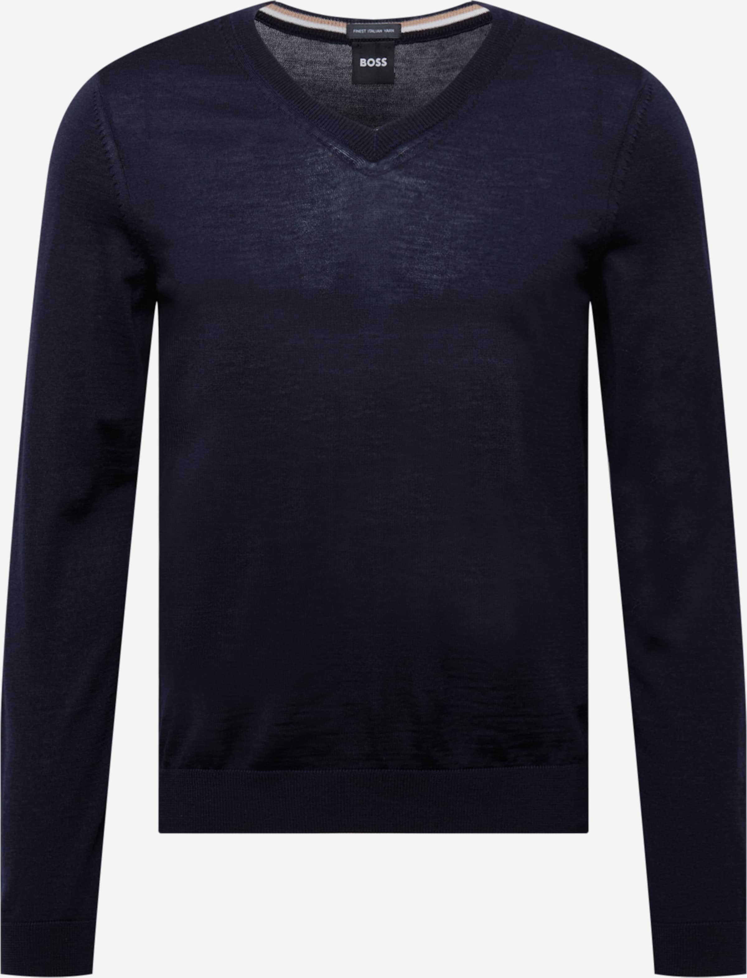 BOSS Sweater Melba in Dark Blue ABOUT YOU