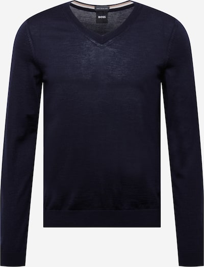 BOSS Pull-over 'Melba' en bleu foncé, Vue avec produit