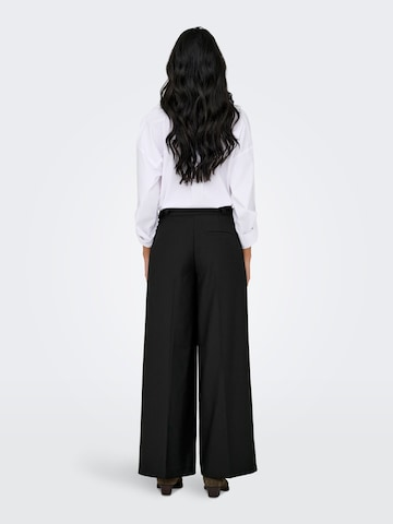 Wide Leg Pantalon à pince 'JDYSADIE' JDY en noir