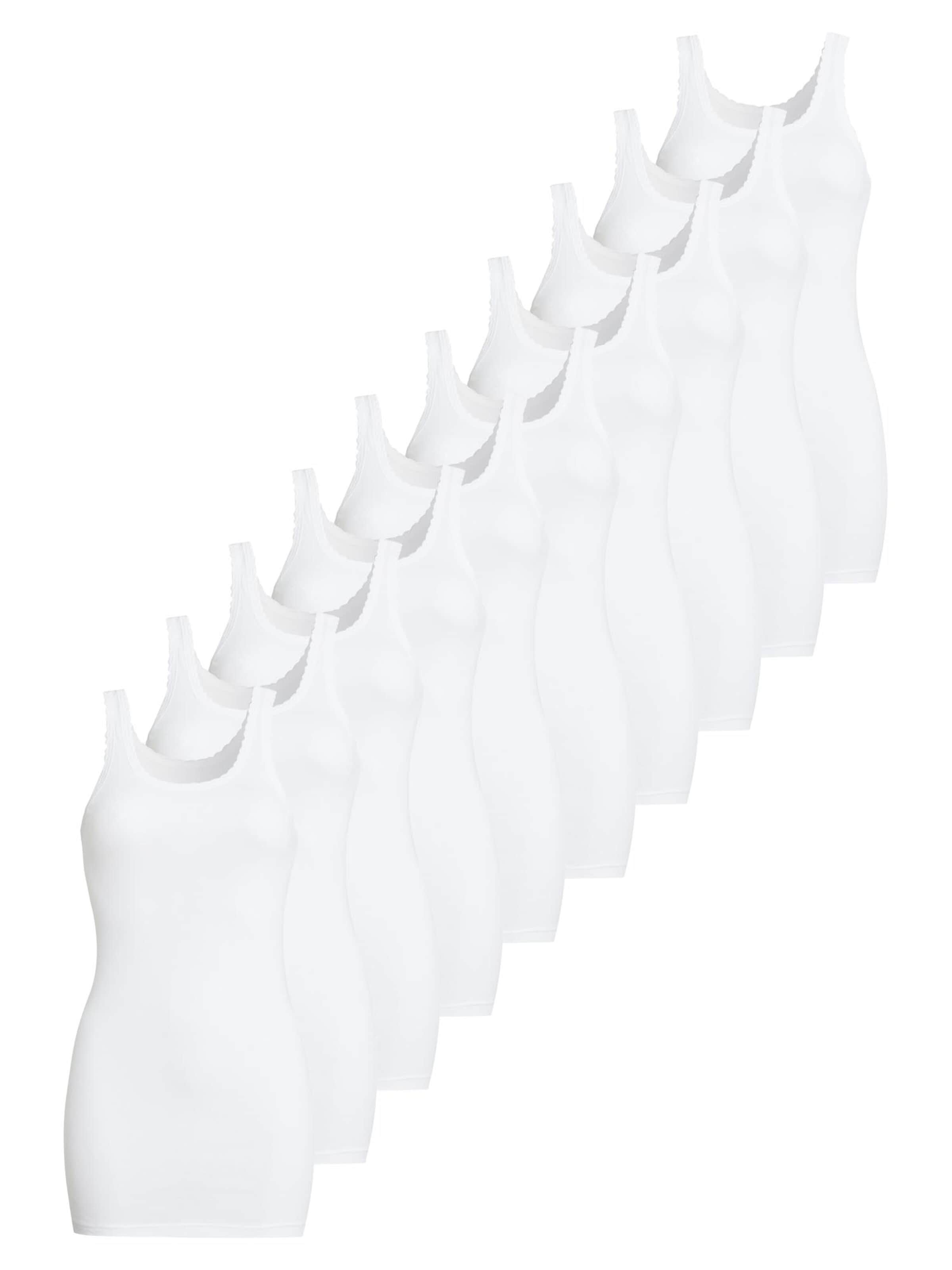 CON-TA Undershirt 'Basic' in White: front