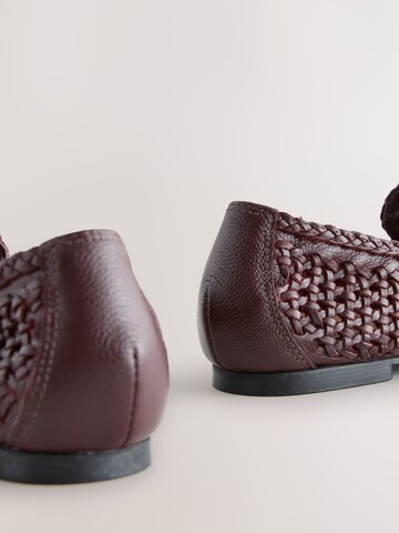 Next Loafer värissä punainen