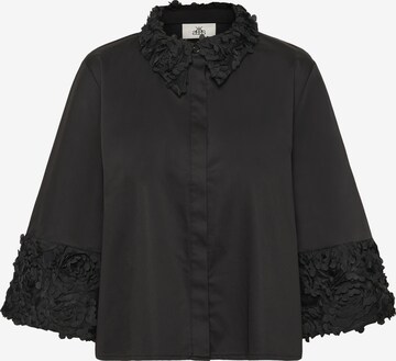 KAREN BY SIMONSEN Blouse 'KBCleo' in Grijs: voorkant