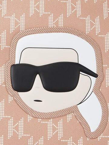 rožinė Karl Lagerfeld Pirkinių krepšys 'Ikonik 2.0'