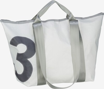 360 Grad Cabas 'Schlepper Mini' en gris / anthracite / blanc / blanc cassé, Vue avec produit