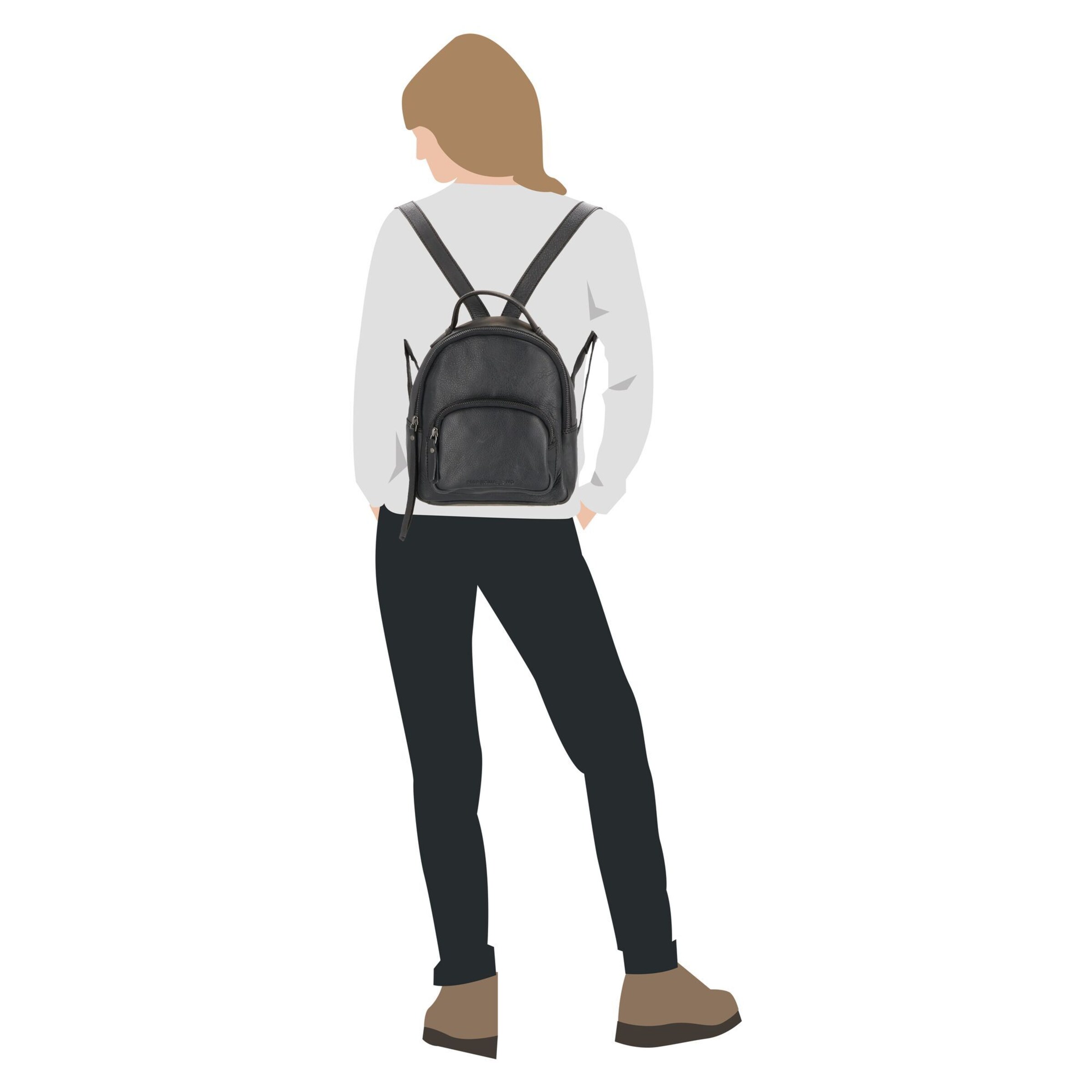 Zaino di Harbour 2nd in nero