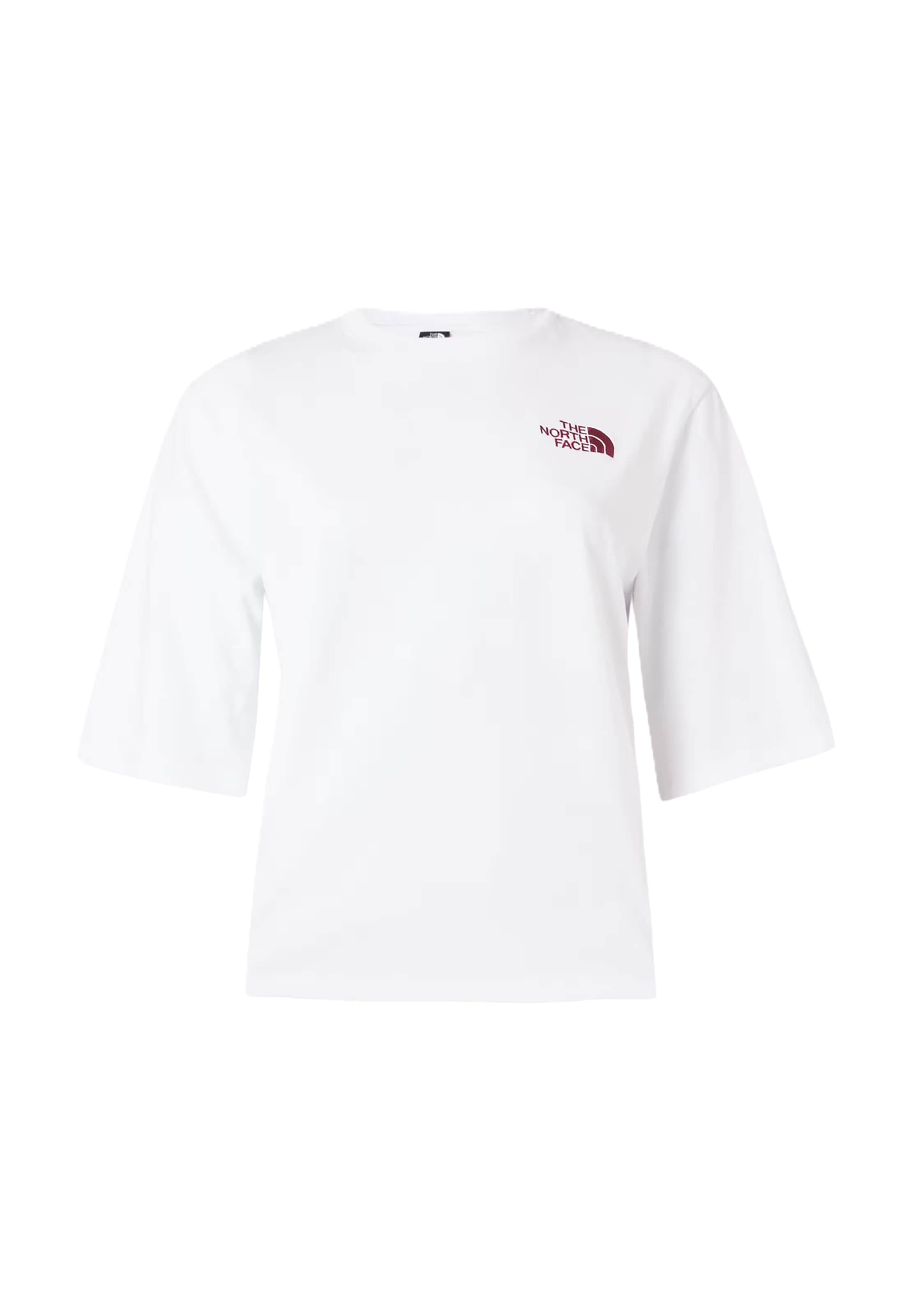 Tricou 'HIKE PICNIC' de la THE NORTH FACE pe alb: față