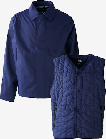 Veste outdoor THE NORTH FACE en bleu : devant