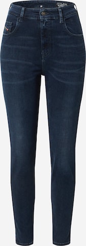 DIESEL גזרת סלים ג'ינס 'SLANDY' בכחול: מלפנים