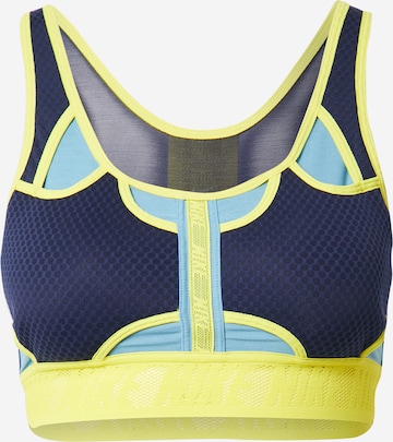 Soutien-gorge de sport 'UltraBreathe' NIKE en bleu : devant