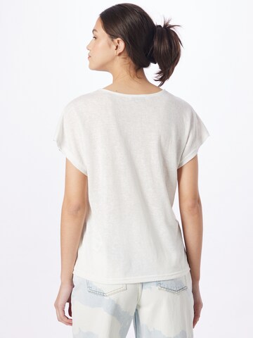 T-shirt 'Aurea' ABOUT YOU en blanc