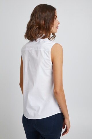 Fransa Blouse in White