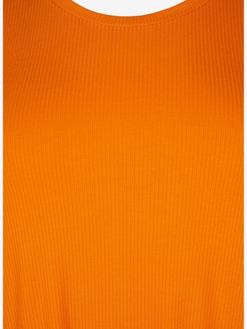 Zizzi Bluse 'Carly' i orange