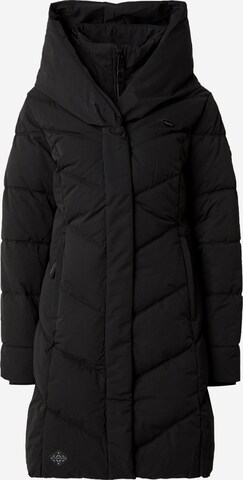 Manteau d’hiver 'NATALKA' Ragwear en noir : devant