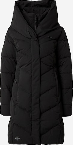 Manteau d’hiver 'NATALKA' Ragwear en noir : devant