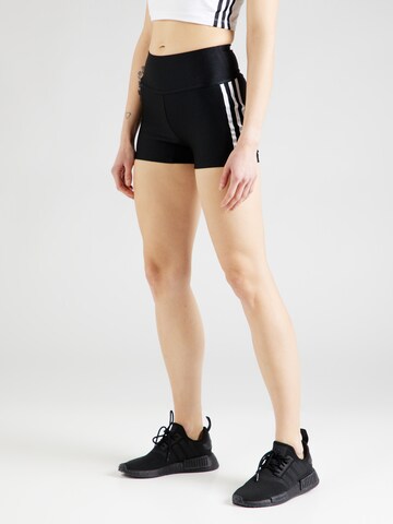 ADIDAS ORIGINALS Skinny Leggings in Zwart: voorkant