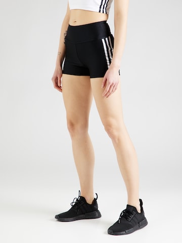 ADIDAS ORIGINALS Skinny Leggings in Black: front