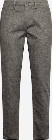 MUSTANG Úzky strih Chino nohavice - Sivá: predná strana