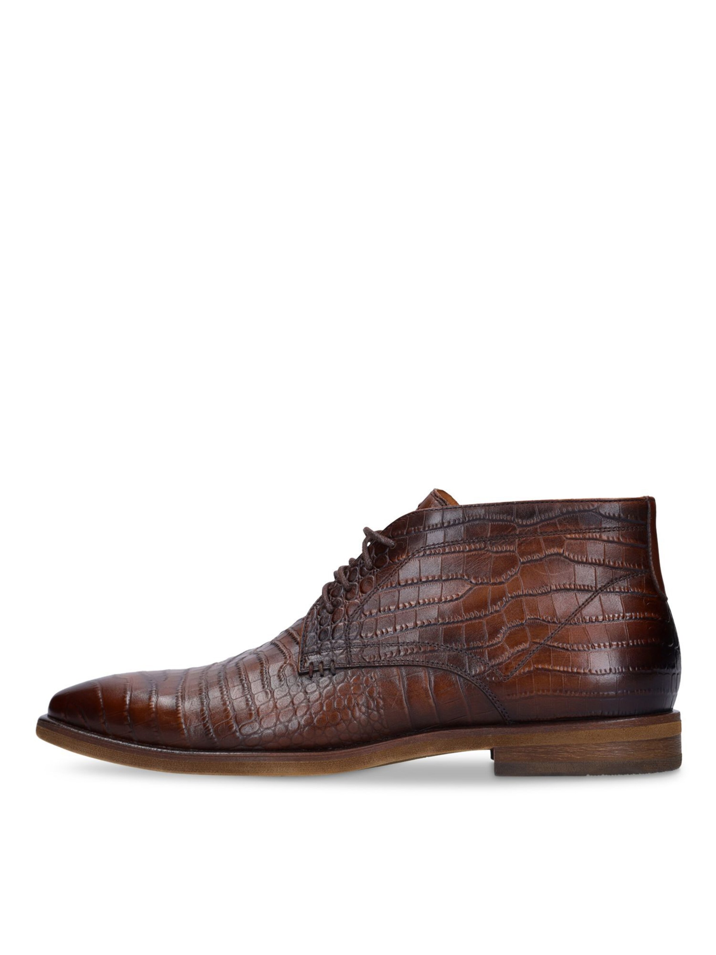 Chaussure à lacets MANFIELD en marron