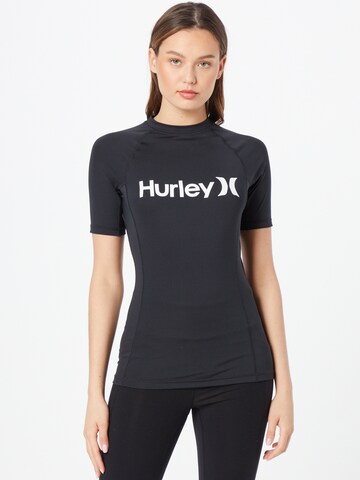 Hurley - Camisa funcionais em preto: frente