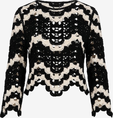 Pull-over usha FESTIVAL en noir : devant