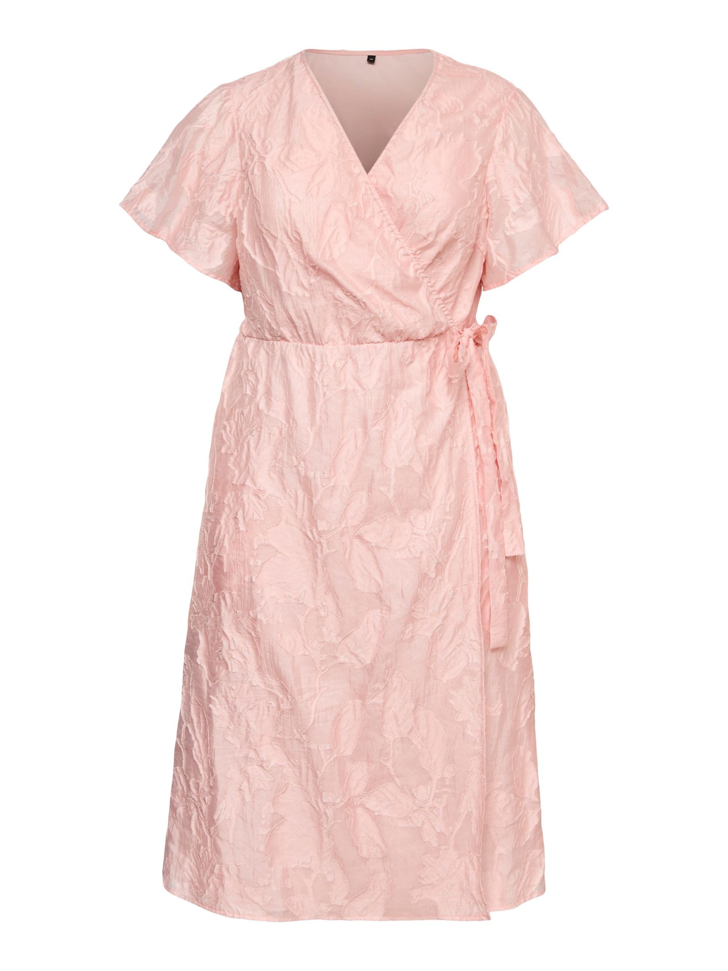 Vero Moda Curve Kleid 'VMPolina' in Pink: Vorderseite