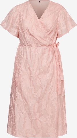 Vero Moda Curve Kleid 'VMPolina' in Pink: Vorderseite