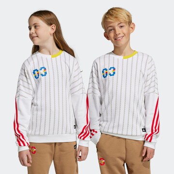 ADIDAS SPORTSWEAR Sportief sweatshirt 'LEGO®  ' in Wit: voorkant