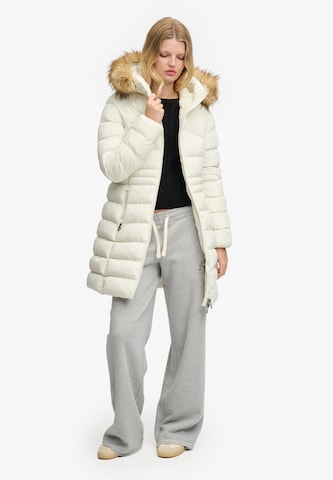Superdry & Co Winter coat 'FUJI' in White