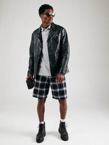 HUGO - Camisa 'Deresino232' em cinzento