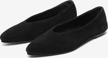 Ballerines 'MARINA' Bianco en noir