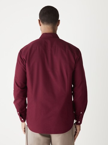 Next Úzky strih Košeľa - Červená