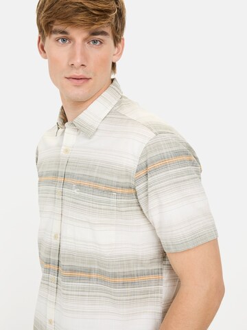 CAMEL ACTIVE Regular fit Button Up Shirt in Beige