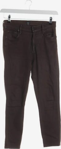 Citizens of Humanity Pants in M in Brown: front