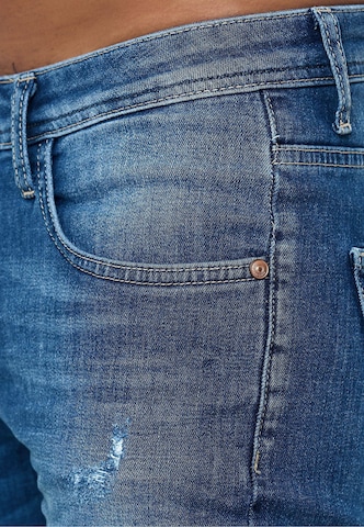 Redbridge Slimfit Jeans 'Newport News' in Blauw