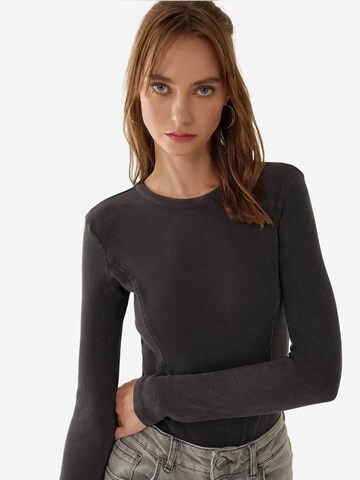 Shirtbody Hiccup en gris